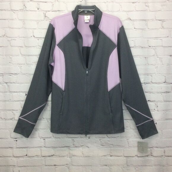 Natori Jacket Women's Size XL Athleisure Full Zip Running Thumb Hole Pockets NWT - Picture 1 of 9
